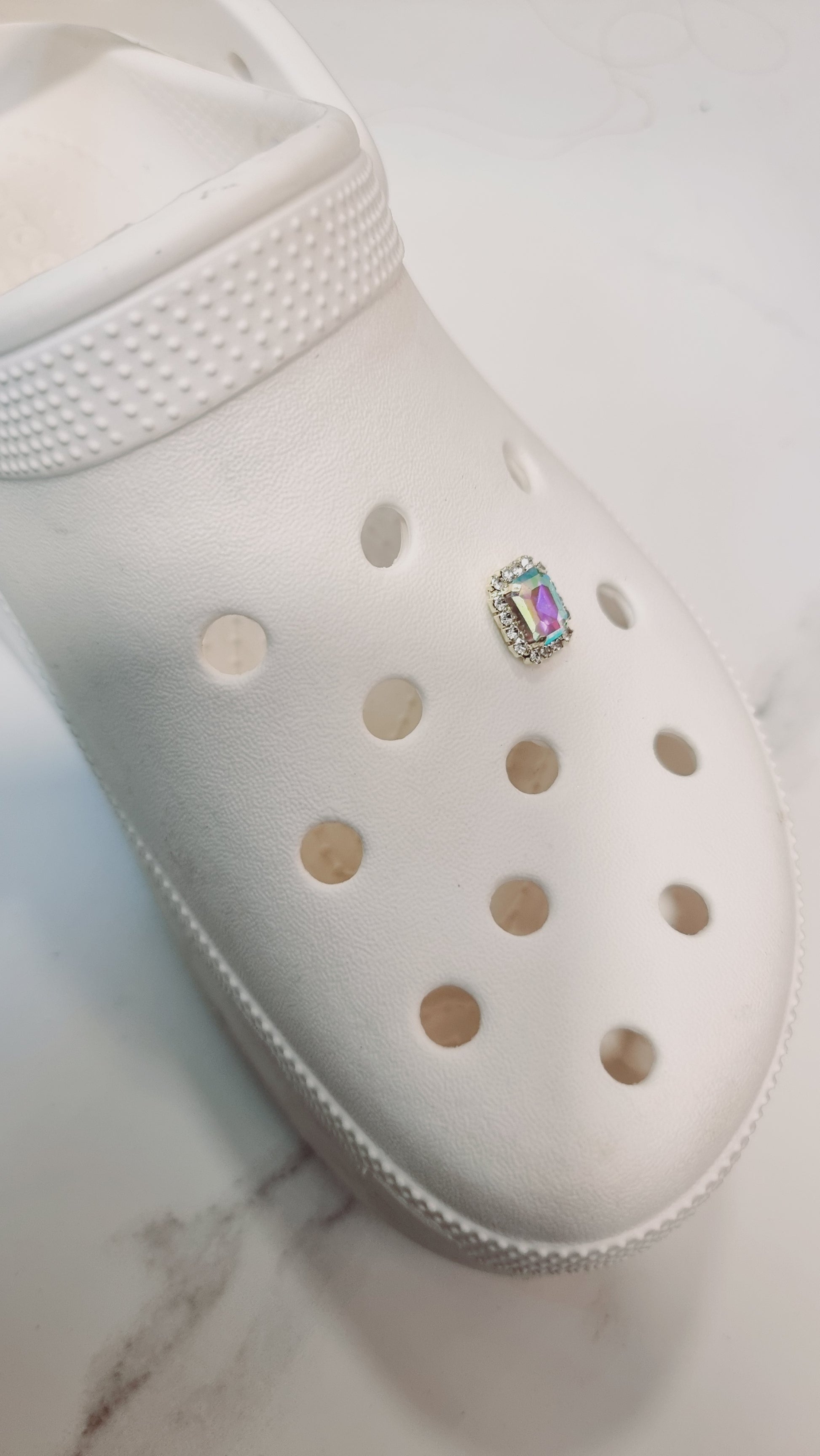Irish Dancing Crown Square Croc Charm – Irish Dance Croc Charm or Accessory by ReelCharmDesigns
