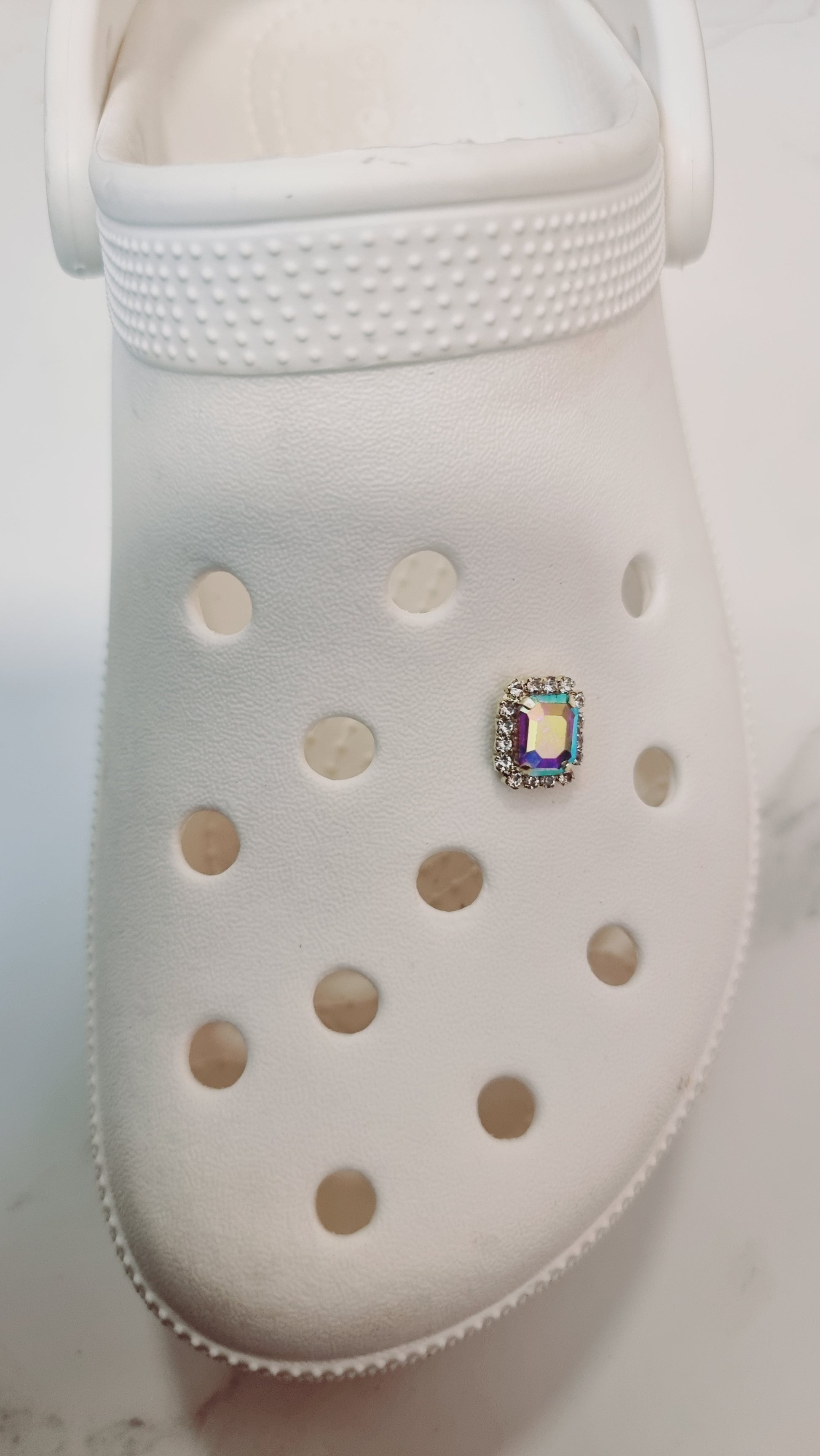 Irish Dancing Crown Square Croc Charm – Irish Dance Croc Charm or Accessory by ReelCharmDesigns